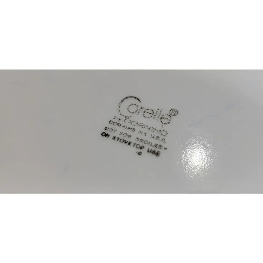 Vintage Corelle Platter Oval Serving USA Floral
